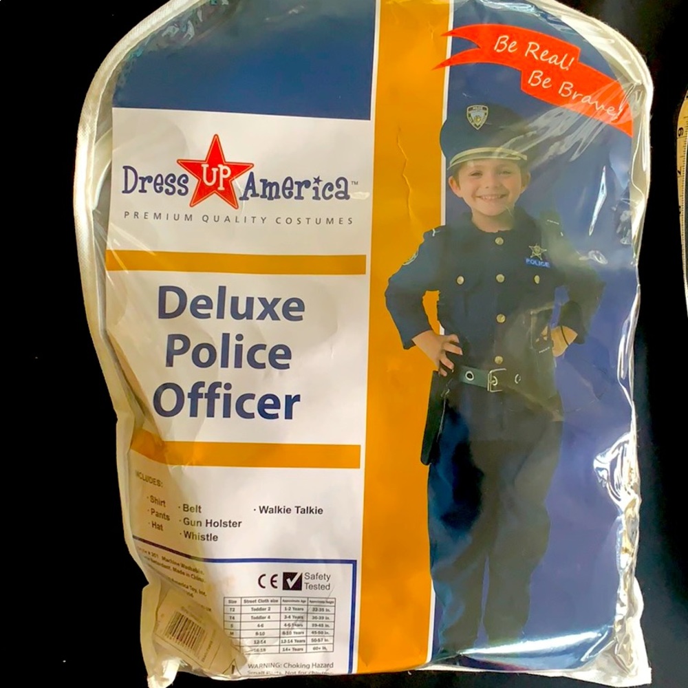 Kids police costume